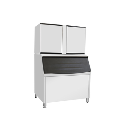 1236*640*770mm/1236*970*1200mm 252 KG Αθόρυβος Σφαιρίδιο Μηχανή πάγου για την επιχείρησή σας