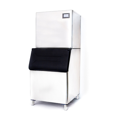 280kg/24hrs Ηλιακή ψύξη Ημισέληνος Ice Cube Maker με ηλεκτρικό πίνακα ελέγχου touchpad