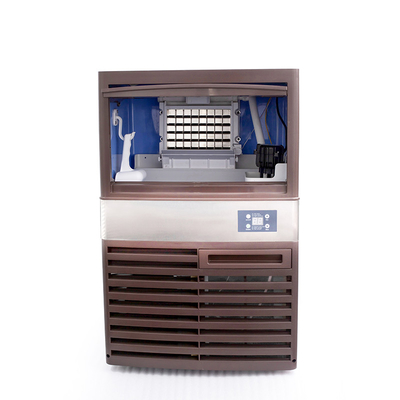 Προσαρμοσμένο σχεδιασμό φορητό 50Kg Cube Ice Maker για το κατάστημα τροφίμων και ποτών 500*580*790mm