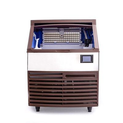 660W χαμηλής θερμοκρασίας Table Top Ice Cube Making Machine για ημερήσια παραγωγή πάγου 90Kg