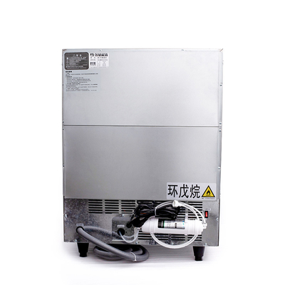 660W χαμηλής θερμοκρασίας Table Top Ice Cube Making Machine για ημερήσια παραγωγή πάγου 90Kg