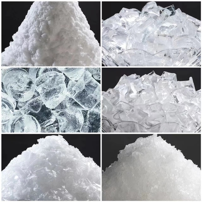 2KG/MIN Ποσότητα 3D εκτύπωση μοτίβο Ice Maker LZ-128 Προσαρμοσμένο ξυρισμένο συντριμμένο πάγο