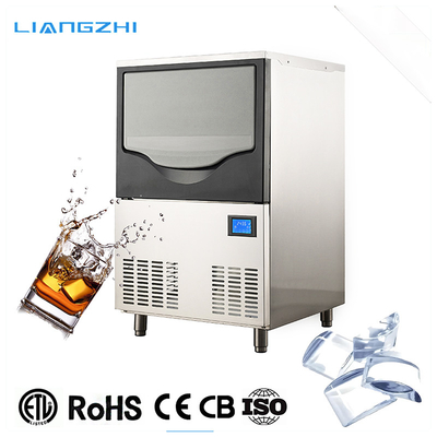 50kg Ιδιότητα αποθήκευσης πάγου LZ-200 Εμπορική μηχανή πάγου σε σχήμα ηλίου σε έκπτωση
