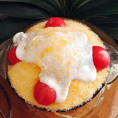 220 κιλά ημερησίως Ενίσχυρος Bingsu γάλα χιόνι παγοποιός LZ-520 με 550g χωρητικότητα πλήρωσης