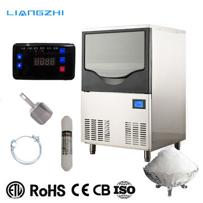 150kg ημερήσια απόδοση LZ-350 Granular Ice Machine για εύκολο καθαρισμό και αποθήκευση τροφίμων