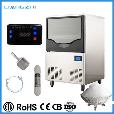 150kg ημερήσια απόδοση LZ-350 Granular Ice Machine για εύκολο καθαρισμό και αποθήκευση τροφίμων