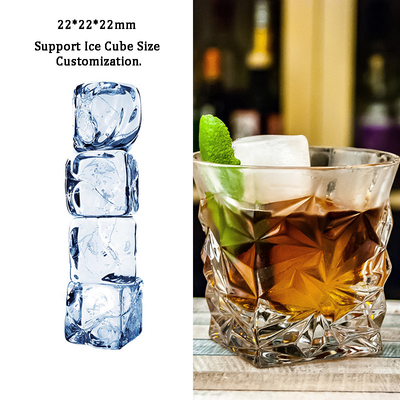 Εμπορική συσκευή αποθήκευσης πάγου 30kg LZ-120 Ice Cube Maker 2024 Shenzhen Cube Ice Machine